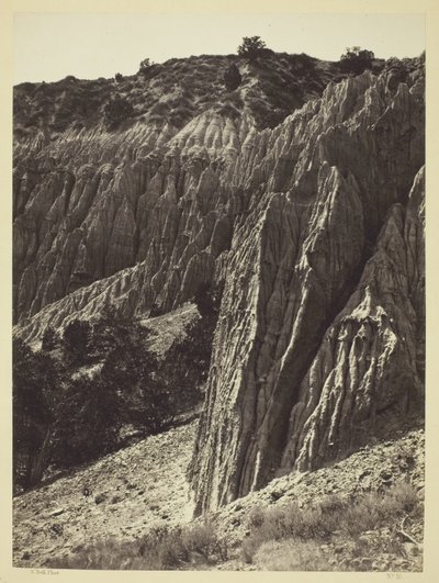 Escultura de chuva, Salt Creek Canon, Utah de William H. Bell