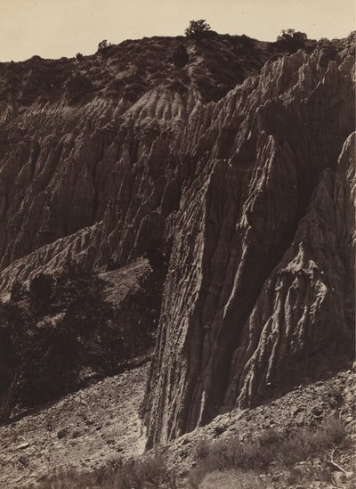 Rain Sculpture, Salt Creek Canon, Utah, 1872. de William H. Bell