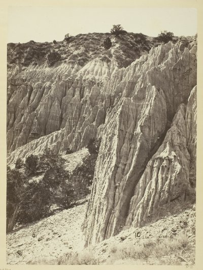 Escultura de chuva, Salt Creek Cañon, Utah de William H. Bell