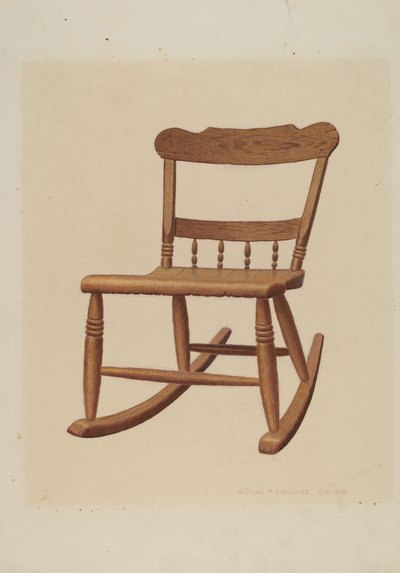 Cadeira de Pedras para Crianças, c. 1939. de William H Edwards