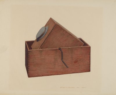 Ice Cream Freezer, c. 1939. de William H Edwards