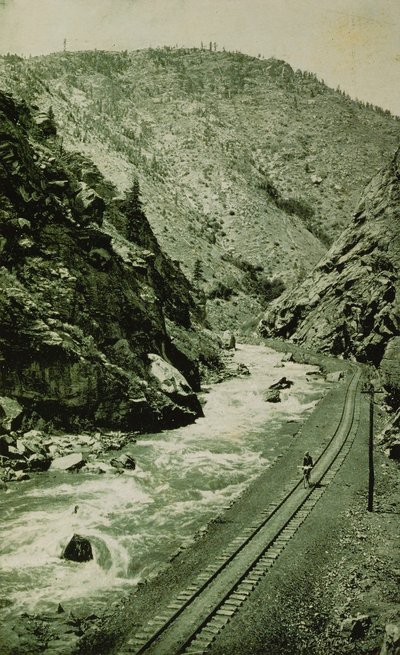 Os Cañons do Colorado de William H. Jackson