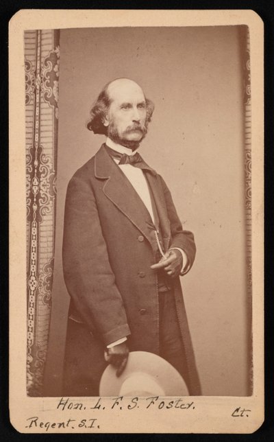 Retrato de LaFayette Sabine Foster 1806-1880, Entre 1871 e 1880. de William H Jennings