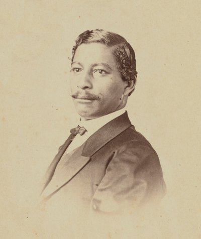 Retrato carte-de-visite de John W. Menard, 1868-1870. de William H. Leeson