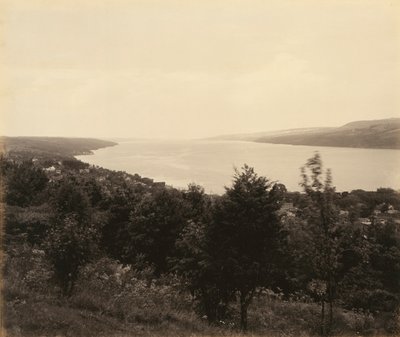 Seneca Lake e Watkins Glen, para a Lehigh Valley Railroad de William H. Rau