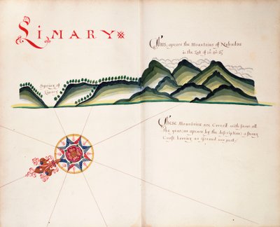 Limary, costa sul-americana do Pacífico de William Hack