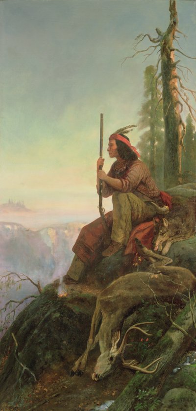 O fogo do sinal, 1880 de William Hahn