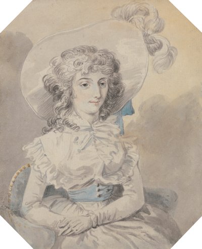 Miss Charlotte Sandby de William Hamilton