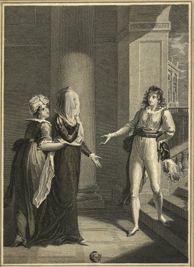 Olívia e Viola de William Hamilton