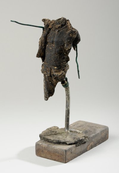 Maquete para a Figura de um Orador (gesso e plasticina) de William Hamo Thornycroft