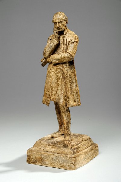 Maquete para William Conyngham, 4º Barão Plunket, Arcebispo de Dublin, c.1905 (gesso) de William Hamo Thornycroft