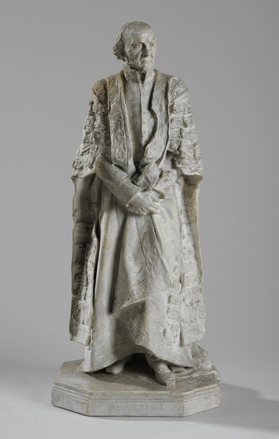 Maquete para a estátua de William Ewart Gladstone em The Strand, Londres, c.1905 de William Hamo Thornycroft
