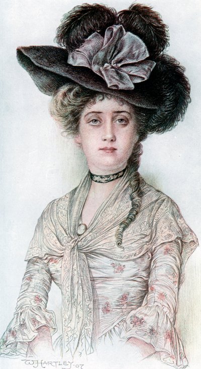 Nell, 1908-1909. de William Hartley Waddington