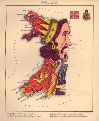 Divertimento geográfico - com esboços humorísticos de vários países, com uma introdução e linhas descritivas LOC 84675540-8 de William Harvey