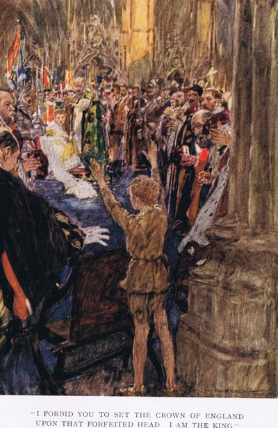 "Proíbo-vos de colocar a coroa da Inglaterra sobre essa cabeça perdida de William Hatherell