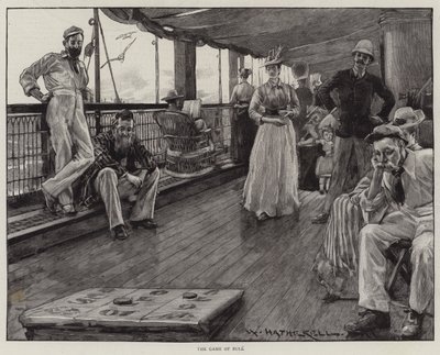 Vida no mar em um forro australiano de William Hatherell