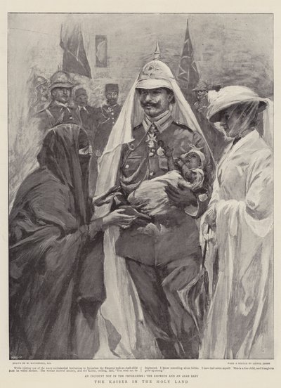 O Kaiser na Terra Santa de William Hatherell