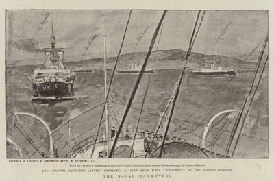 As manobras navais de William Hatherell