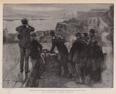 O retorno do capitão Dreyfus de William Hatherell