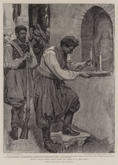 A revolta em Creta de William Hatherell