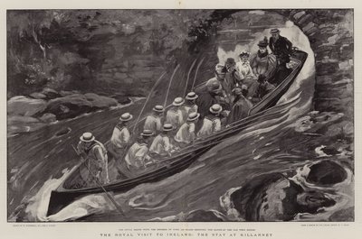 A visita real à Irlanda, a estadia em Killarney de William Hatherell