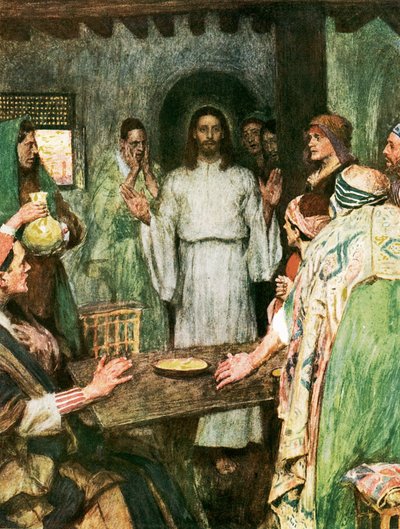 Então veio Jesus e ficou em pé no meio deles de William Hatherell