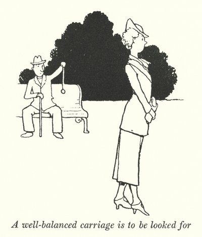 Uma carruagem bem equilibrada deve ser procurada (litho) de William Heath Robinson