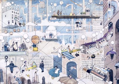 Vida aérea de William Heath Robinson