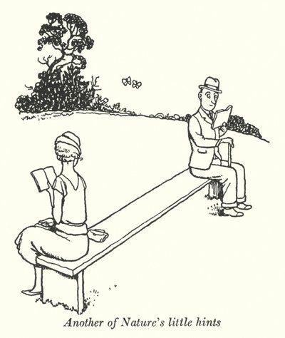 Outra pequena dica da Natureza (litho) de William Heath Robinson