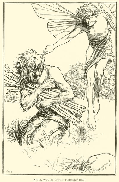Ariel costumava atormentá-lo de William Heath Robinson