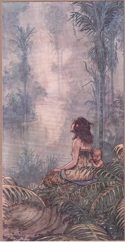 Auckland. Por último, mais solitário, mais adorável, requintado, distante de William Heath Robinson