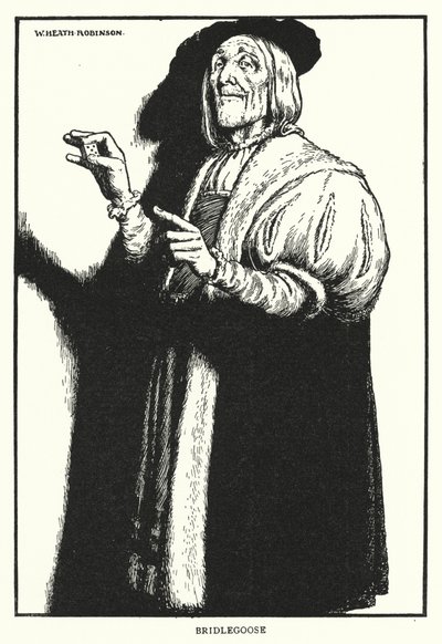 Bridlegoose (litho) de William Heath Robinson