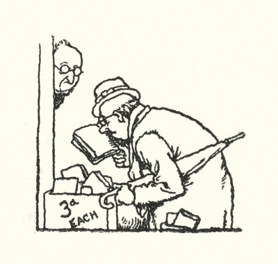 Navegação (litho) de William Heath Robinson
