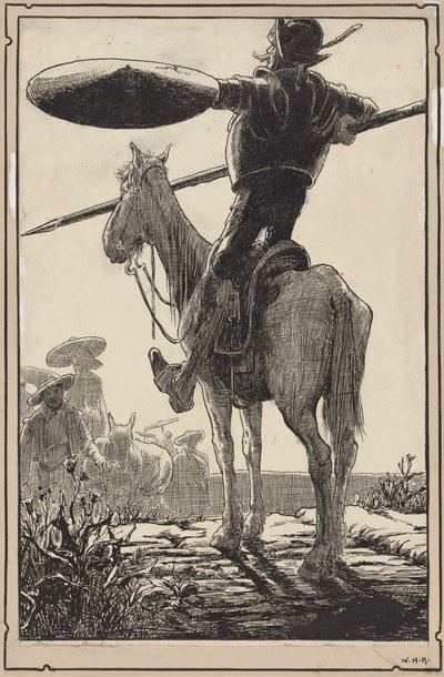 Dom Quixote de William Heath Robinson