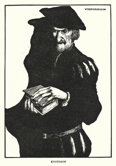 Epistemon (litho) de William Heath Robinson