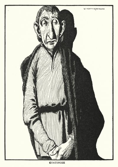Cabra-nose (litho) de William Heath Robinson