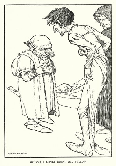 Ele era um velho amigo de quear (litho) de William Heath Robinson