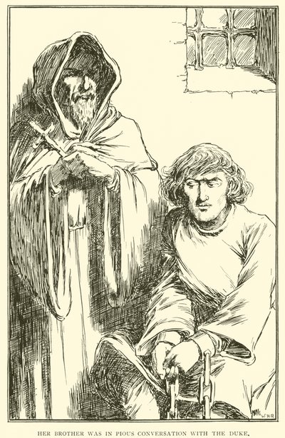 Seu irmão estava em conversa piedosa com o duque de William Heath Robinson