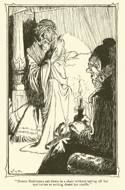 Ilustração para Dom Quixote (litho) de William Heath Robinson