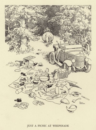 Apenas um piquenique no Whipsnade de William Heath Robinson
