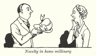 Novidade em moinho de casa (litho) de William Heath Robinson