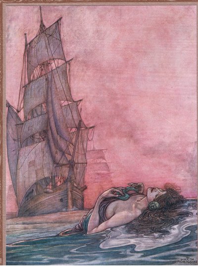 Ela nos chama, ainda sem comida de William Heath Robinson