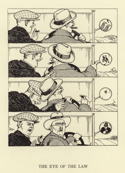 O olho da lei de William Heath Robinson