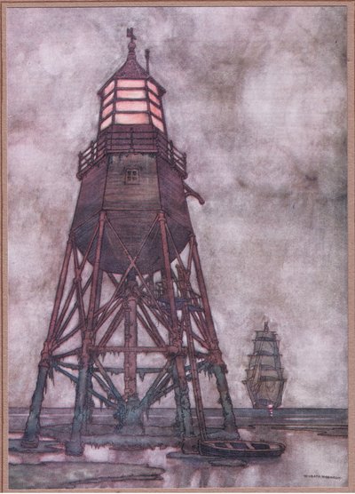 As luzes da costa da Inglaterra de William Heath Robinson