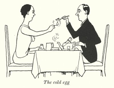 O ovo frio (litho) de William Heath Robinson