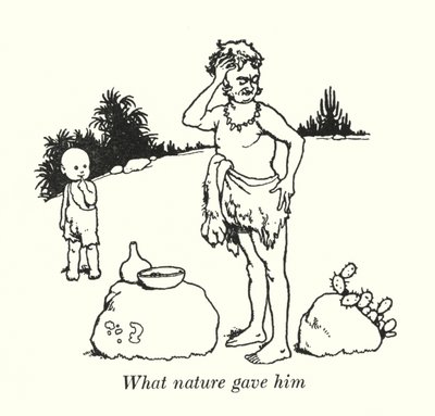 O que a natureza lhe deu (litho) de William Heath Robinson