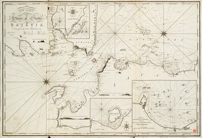 Navegação pelo Estreito de Sunda até Batávia de William Heather