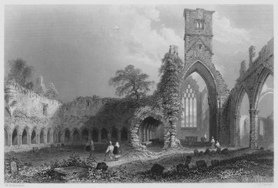 Abadia de Sligo (gravura) de William Henry (after) Bartlett