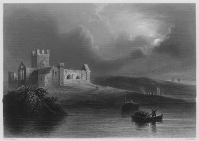 Abadia de Dunbrody (gravura) de William Henry (after) Bartlett