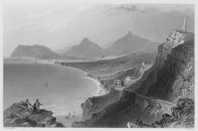Killiney Bay, County Dublin (gravura) de William Henry (after) Bartlett